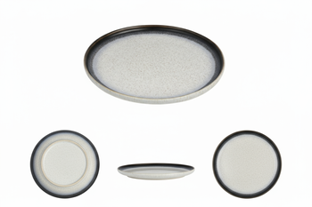 TALERZ CERAMIKA 25 CM ELEGANCKI I FUNKCJONALNY LUNA LINE