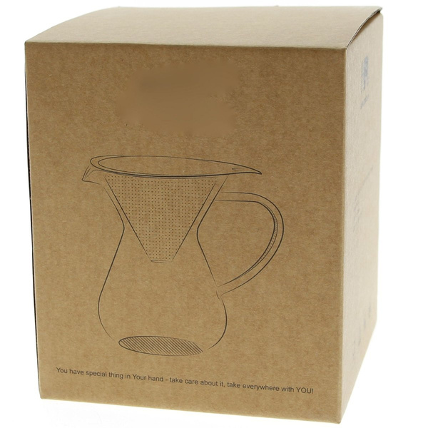 ZAPARZACZ DO KAWY DRIP PRZELEWOWY FILTR STALOWY