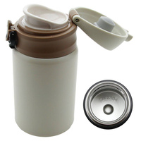 TERMOS KUBEK TERMICZNY PODRÓŻNY STALOWY 300ml BUTELKA DO WODY CIEPŁEJ MLEKA