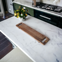 DESKA PATERA DO SERÓW PRZYSTAWEK PATERA DO WĘDLIN PRZEKĄSEK Z AKACJI 60 cm