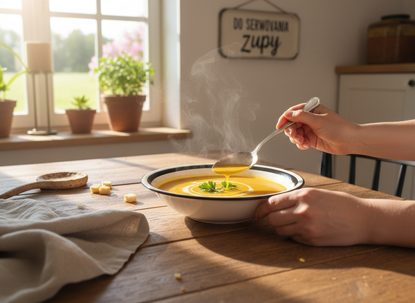 TALERZ DO ZUPY OBIADOWY ŚNIADANIOWY 500ML CERAMIKA Ø 21 CM DO SERWOWANIA