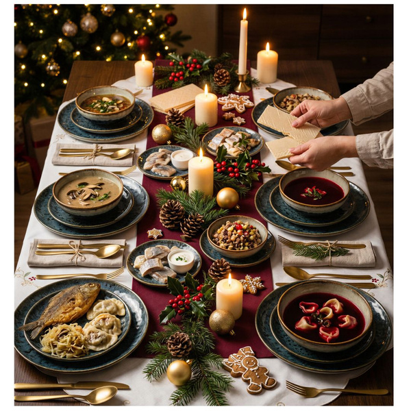 SERWIS OBIADOWY KOMPLET TALERZY 18EL. ZASTAWA OBIADOWA ZESTAW NA 6 OSÓB