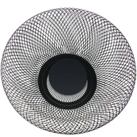 KOSZ NA OWOCE WARZYWA METALOWY KOSZ PATERA MISKA CZARNA OZDOBNA