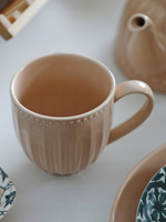 Ceramiczny KUBEK linia MOSAIQUE BEIGE 400ml