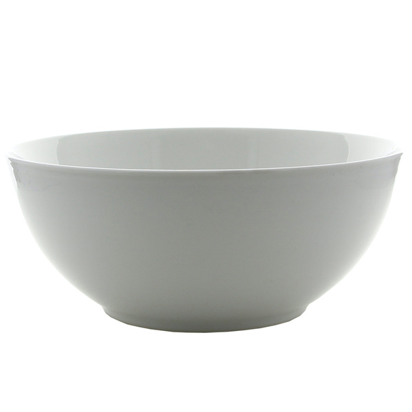 MISKA MISECZKA SALATERKA BIAŁA PÓŁMISEK 2 L