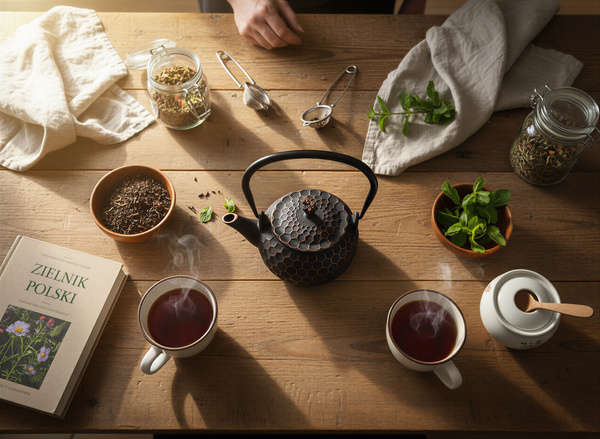 CZAJNIK ŻELIWNY IMBRYK PSZCZÓŁKA 1,2L ZAPARZACZ DO HERBATY I ZIÓŁ ŻELIWO