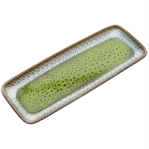 PATERA TALERZ PÓŁMISEK SALATERKA PROSTOKĄTNY CERAMICZNY 25 cm