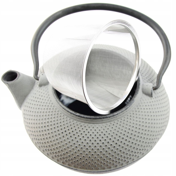 ZAPARZACZ CZAJNIK 2x CZARKI ŻELIWNE DO HERBATY