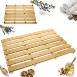 BAMBUSOWA MATA ŁAZIENKOWA DYWANIK DREWNIANY