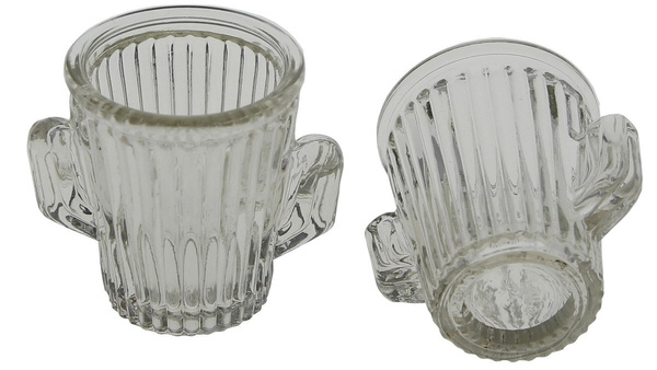 KIELISZKI DO WÓDKI 50 ML ZESTAW 2 sztuk KAKTUS