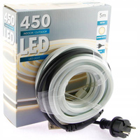LAMPKI NEON LED ŁAŃCUCH 5m ZEWNĘTRZNY 230V